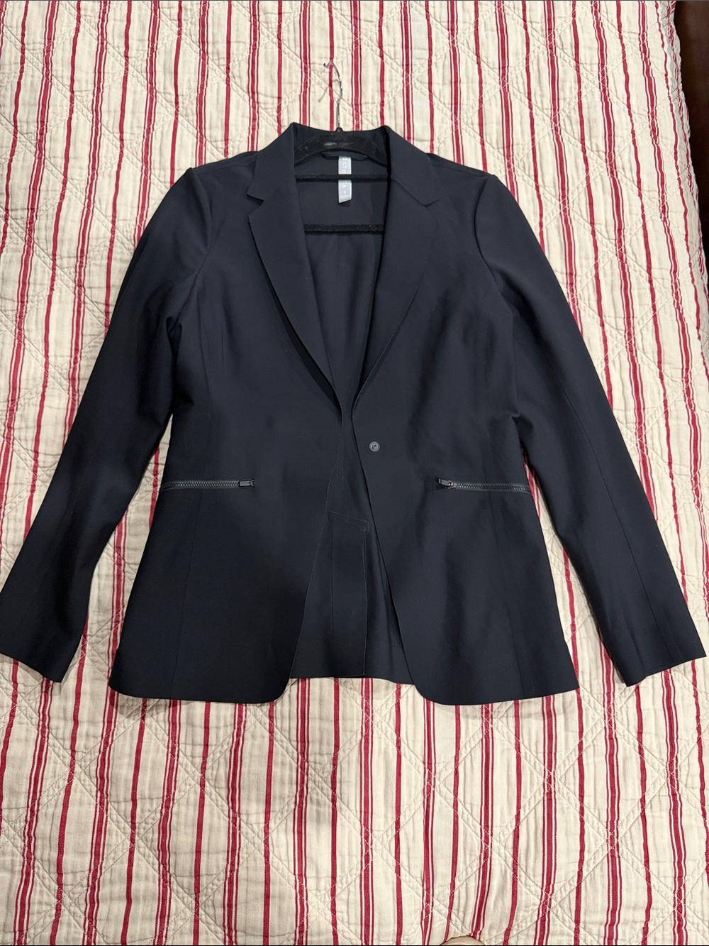 Athleta Black Fitted Jacket